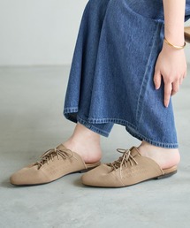 BAYFLOW | ※レースアップニットミュール(サンダル)