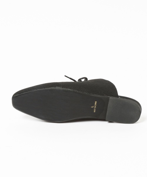 レースアップニットミュール（サンダル）｜BAYFLOW（ベイフロー）の