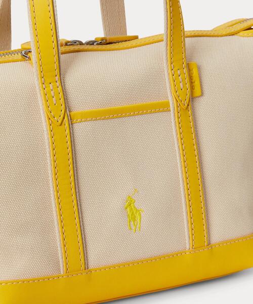 コットン キャンバス ミニ ショッパー トート（トートバッグ）｜POLO