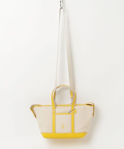 コットン キャンバス ミニ ショッパー トート（トートバッグ）｜POLO