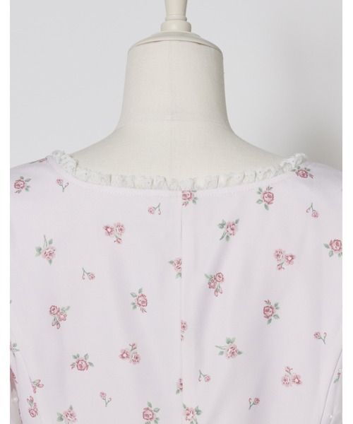 mellfy memory（メルフィーメモリー）の「Love to doll baby rose blouse（シャツ/ブラウス・レディース・ピンク/ホワイト・FREE）」の11枚目の写真