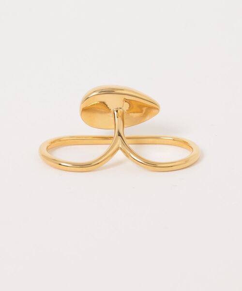 novice（ノーヴィス）の「【novice】Orbit Double Finger Ring［Stainless］（リング・レディース・シルバー/ゴールド・FREE）」の15枚目の写真