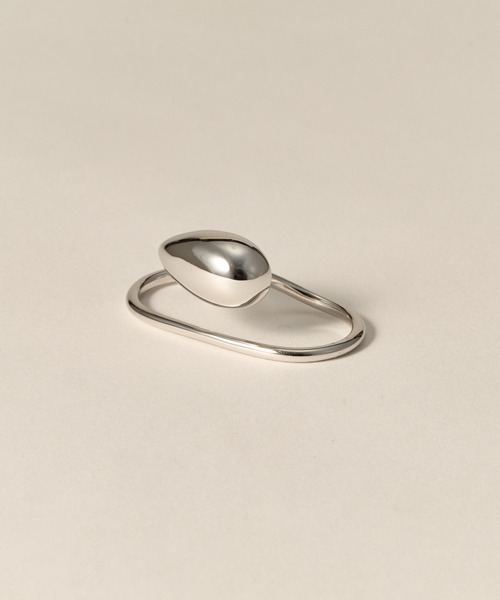 novice（ノーヴィス）の「【novice】Orbit Double Finger Ring［Stainless］（リング・レディース・シルバー/ゴールド・FREE）」の10枚目の写真