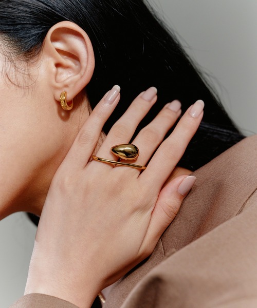 novice（ノーヴィス）の「【novice】Orbit Double Finger Ring［Stainless］（リング・レディース・シルバー/ゴールド・FREE）」の11枚目の写真