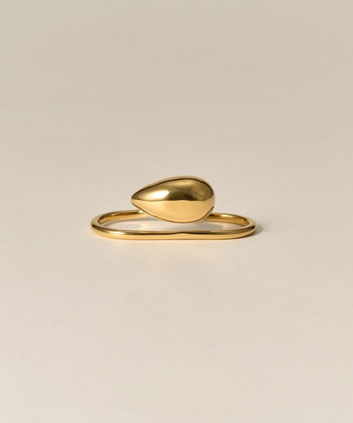 novice（ノーヴィス）の「【novice】Orbit Double Finger Ring［Stainless］（リング・レディース・シルバー/ゴールド・FREE）」の14枚目の写真