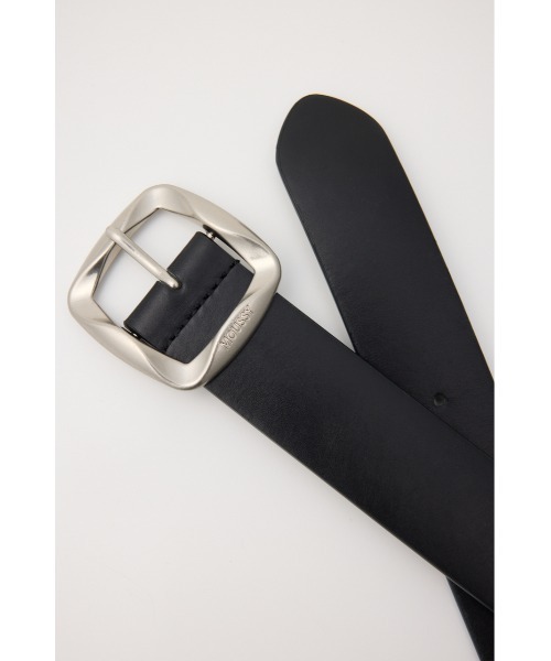 MOUSSY(マウジー)の「【26年SS新作】CHUNKY BUCKLE LEATHER ベルト(ベルト・レディース・ブラック/ブラウン・FREE)」の7枚目の写真