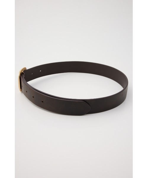 MOUSSY(マウジー)の「【26年SS新作】CHUNKY BUCKLE LEATHER ベルト(ベルト・レディース・ブラック/ブラウン・FREE)」の10枚目の写真