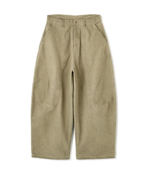 BEAVER(ビーバー)の「B omnivore/ビーオムニボー VINTAGE PANTS(チノパンツ・メンズ・ブラック/キャメル・M/L)」の10枚目の写真