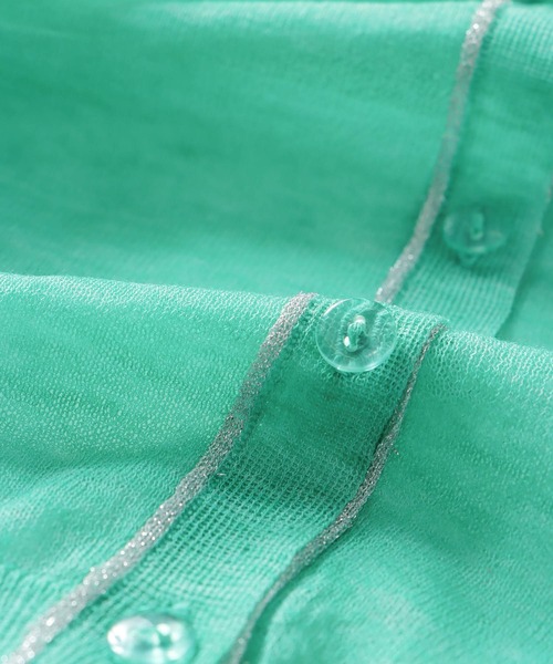 DRESSLAVE(ドレスレイブ)の「ALLONGE 2way pull cardigan(アロンジェ 2ウェイプルオーバーカーディガン)(カーディガン/ボレロ・レディース・グリーン/ベージュ/ネイビー・38)」の20枚目の写真