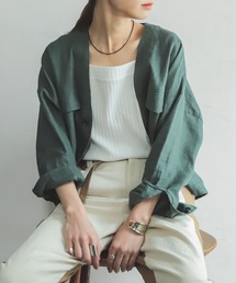 FIL DE FER（フィルデフェール）の「ノーカラージャケット（ノーカラージャケット）」