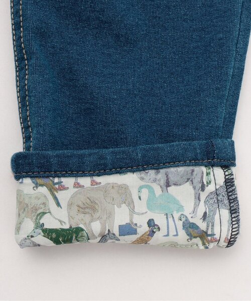 sense of wonder（センスオブワンダー）の「ニットデニムストレートパンツ（デニムパンツ・キッズ・ネイビー・120cm/110cm/100cm/130cm/90cm/80ｃｍ）」の7枚目の写真