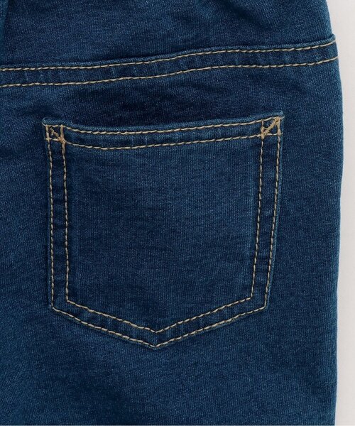 sense of wonder（センスオブワンダー）の「ニットデニムストレートパンツ（デニムパンツ・キッズ・ネイビー・120cm/110cm/100cm/130cm/90cm/80ｃｍ）」の8枚目の写真