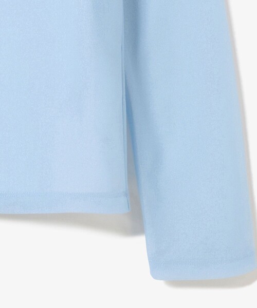 LACOSTE（ラコステ）の「レイヤードシアートップス キャミソール付き（Tシャツ/カットソー・レディース・ライトブルー/セージグリーン/オフホワイト・36/34/38/40）」の22枚目の写真