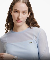 LACOSTE | レイヤードシアートップス キャミソール付き(Tシャツ/カットソー)