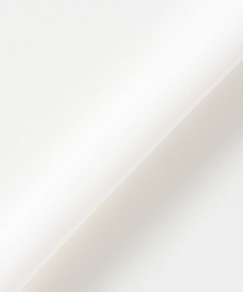 TOKYO SHIRTS(トウキョウシャツ)の「ストレッチジョーゼット 2WAY配色ボウタイ ブラウス 七分袖 レディース(シャツ/ブラウス・レディース・ホワイト/グリーン・M/L)」の9枚目の写真