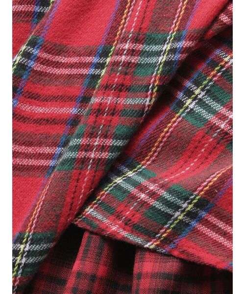 jouetie（ジュエティ）の「アシメヘムチェックフリルスカート（スカート・レディース・ブラック/レッド・MEDIUM）」の20枚目の写真