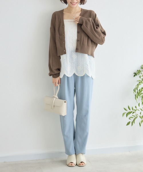 KATHARINE ROSS(キャサリンロス)の「【KATHARINE ROSS】さらっとバレルパンツ(その他パンツ・レディース・ライトブルー/カーキ/ベージュ・FREE)」の18枚目の写真
