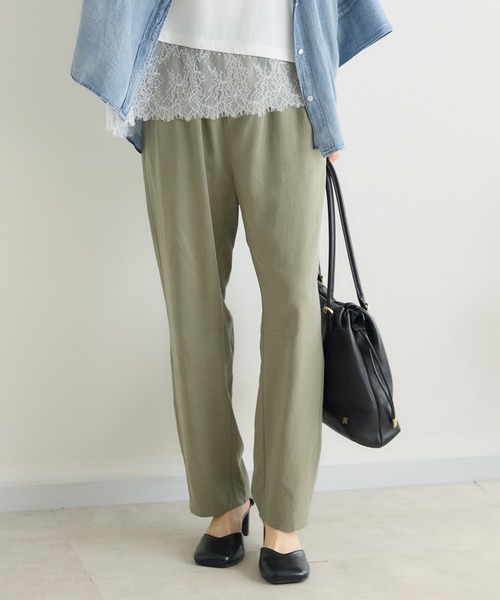 KATHARINE ROSS(キャサリンロス)の「【KATHARINE ROSS】さらっとバレルパンツ(その他パンツ・レディース・ライトブルー/カーキ/ベージュ・FREE)」の20枚目の写真