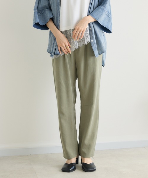 KATHARINE ROSS(キャサリンロス)の「【KATHARINE ROSS】さらっとバレルパンツ(その他パンツ・レディース・ライトブルー/カーキ/ベージュ・FREE)」の21枚目の写真