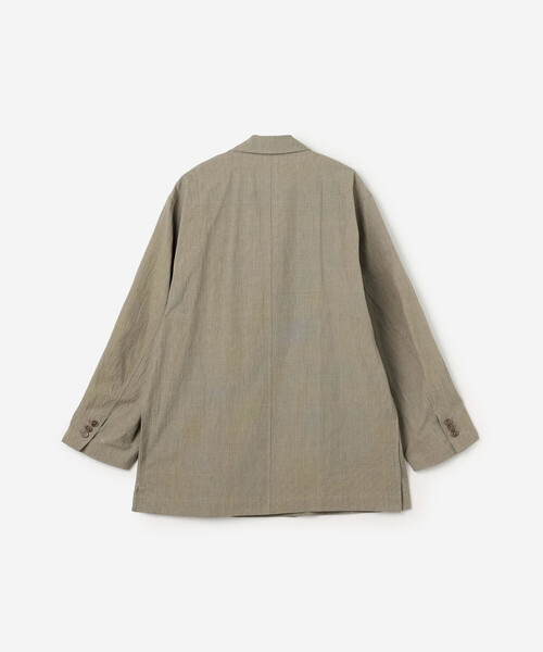 Bshop(ビショップ)の「CHEMISE D'ADAM | 〈別注〉コットン ダブルブレスト シャツジャケット MEN(テーラードジャケット・メンズ・ブラウン系その他・40/42)」の3枚目の写真