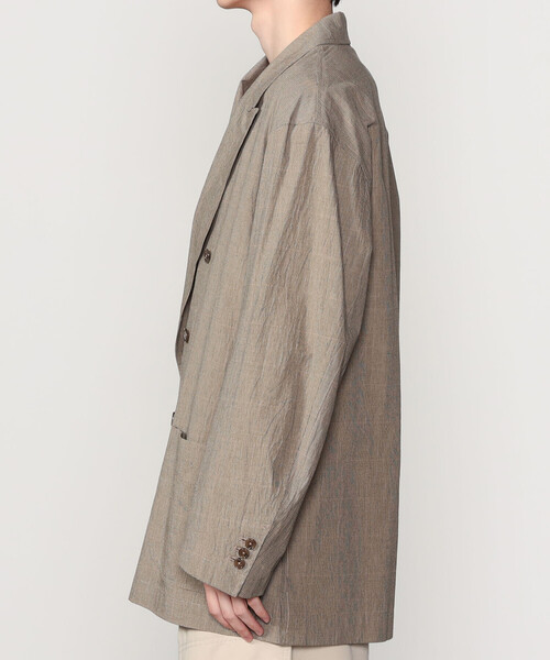 Bshop(ビショップ)の「CHEMISE D'ADAM | 〈別注〉コットン ダブルブレスト シャツジャケット MEN(テーラードジャケット・メンズ・ブラウン系その他・40/42)」の10枚目の写真