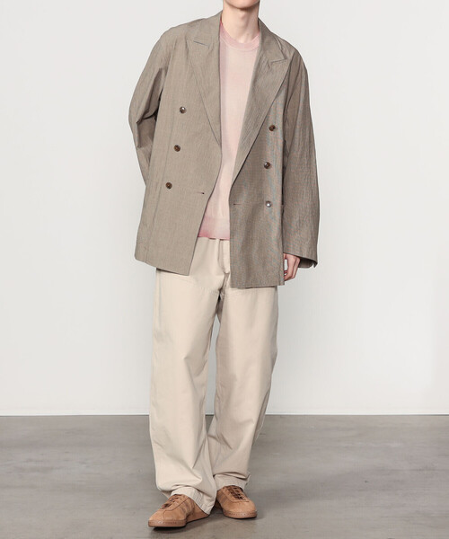Bshop(ビショップ)の「CHEMISE D'ADAM | 〈別注〉コットン ダブルブレスト シャツジャケット MEN(テーラードジャケット・メンズ・ブラウン系その他・40/42)」の13枚目の写真