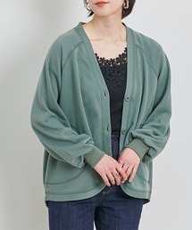 Fizz（フィズ）の「TC裏毛　ラグランビッグカーディガン（カーディガン/ボレロ）」