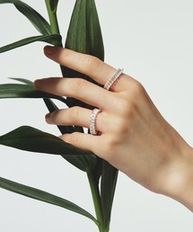 【les bon bon】princess baguette ring/プリンセス バゲット リング BOB863