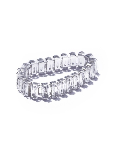 les bonbon(ルボンボン)の「【les bon bon】princess baguette ring/プリンセス バゲット リング BOB863(リング・レディース・シルバー・S/M/L)」の3枚目の写真