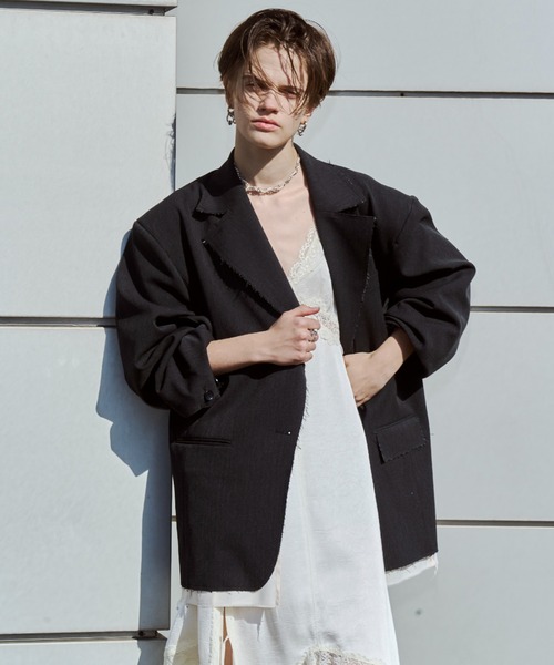 JOSE MOON（ジョゼムーン）の「SIDE CUTTING LACE DRESS/サイド