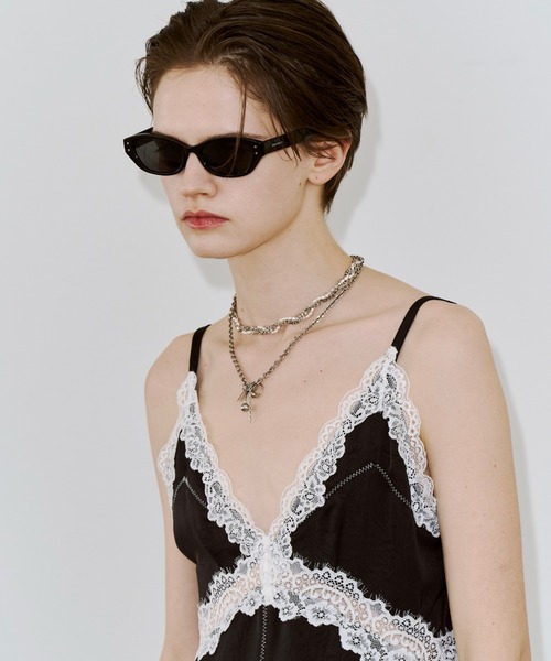JOSE MOON（ジョゼムーン）の「SIDE CUTTING LACE DRESS/サイド