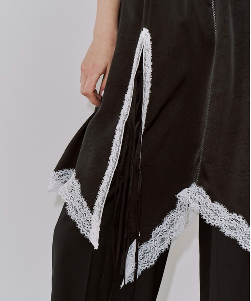 JOSE MOON（ジョゼムーン）の「SIDE CUTTING LACE DRESS/サイド