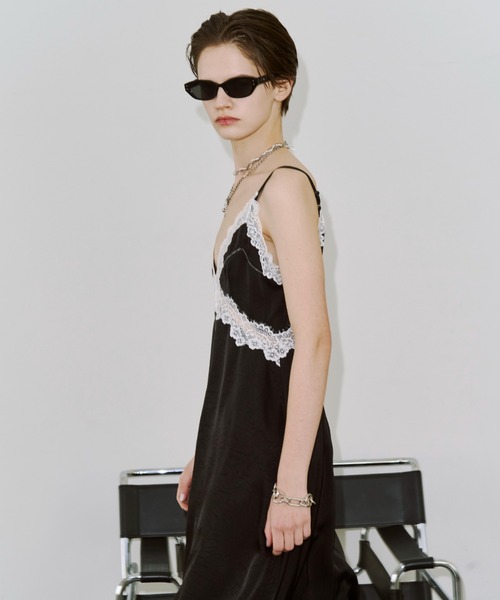 ワンピース JOSE MOON/SIDE CUTTING LACE DRESS MOON JOSE MOON（ジョゼムーン）の「SIDE CUTTING LACE DRESS/サイド