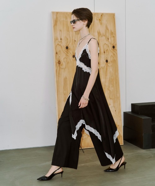 JOSE MOON（ジョゼムーン）の「SIDE CUTTING LACE DRESS/サイド