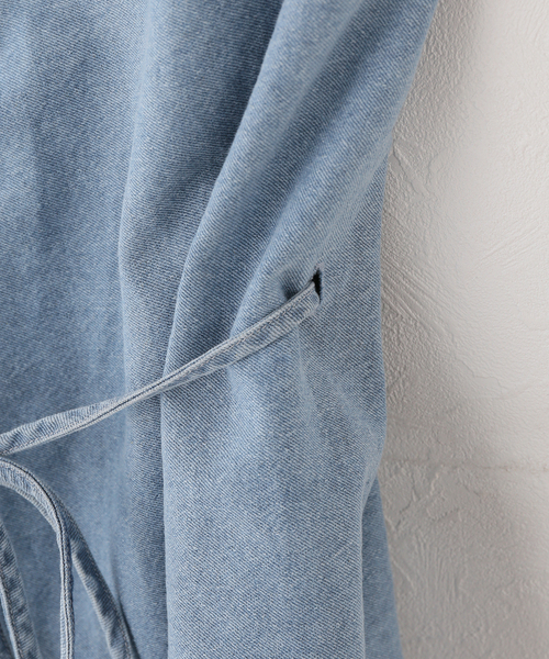 IENA（イエナ）の「BASERANGE/ベースレンジ EYE TOP ブラウス（シャツ/ブラウス・レディース・ブルー・FREE）」の5枚目の写真