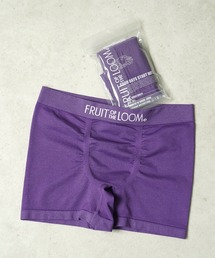 THE MILES（ザ マイルズ）の「"05"≪FRUIT OF THE LOOM≫パック入り ウエストロゴ ボクサーパンツ(成形無地)（ボクサーパンツ）」