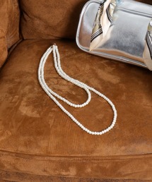 cepo（セポ）の「ガラスパール2連ネックレス（ネックレス）」