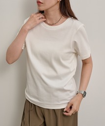 【Hanes】1P Hanes T-SHIRTS SHIRO for HER　クルーネックTシャツ