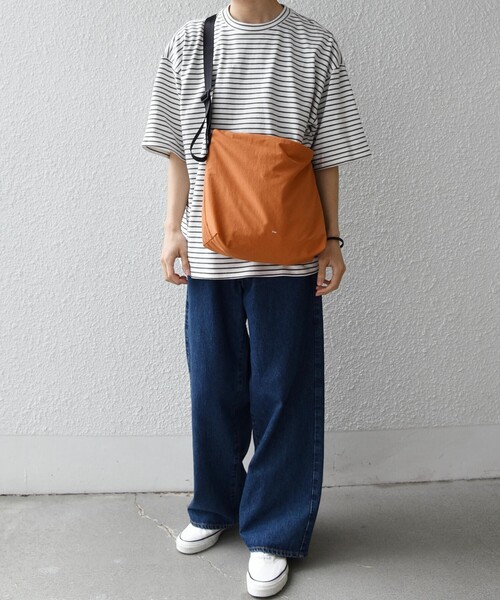 Filer(フィレール)の「Filer:〈撥水加工/軽量〉SIWA ミニ ショルダーバッグ OG-018◇(ショルダーバッグ・メンズ・オレンジ/ブルー/ブラック/グレー・ONE SIZE)」の14枚目の写真