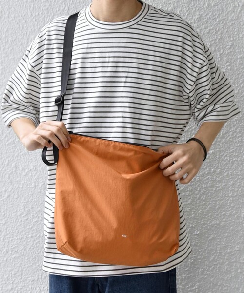 Filer(フィレール)の「Filer:〈撥水加工/軽量〉SIWA ミニ ショルダーバッグ OG-018◇(ショルダーバッグ・メンズ・オレンジ/ブルー/ブラック/グレー・ONE SIZE)」の16枚目の写真