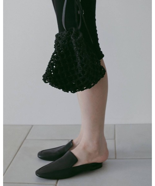 anuke（アンヌーク）の「Ecoleather Flat Loafers 62611013（その他シューズ・メンズ・ブラック・38/37/36）」の4枚目の写真