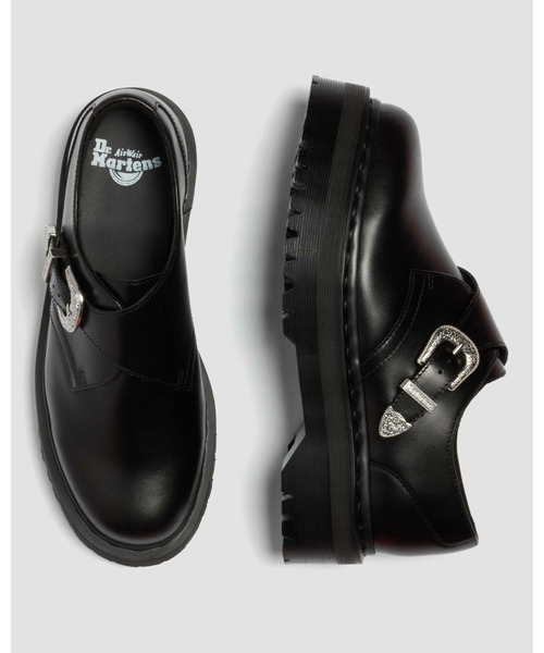 Dr. Martens(ドクターマーチン)の「Dr. Martens/ドクターマーチン MONK バックル モンク シューズ 43377001(その他シューズ・メンズ・ブラック・UK11/UK10/UK9/UK8/UK7/UK6/UK5/UK4/UK3)」の2枚目の写真