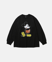 [SS26] CLASSIC MICKEY L/S TEE (W) / BLACK