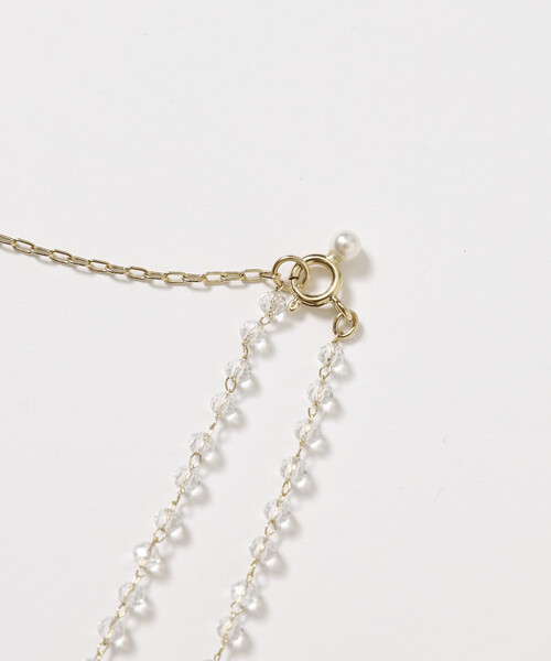 JUNCO Paris（ジュンコパリ）の「Junco Paris/ジュンコパリ vintage glass heart necklace / COL26P-40 / ヴィンテージ ハートモチーフ ガラス チェーン ネックレス（ネックレス・レディース・その他・ONE SIZE）」の7枚目の写真