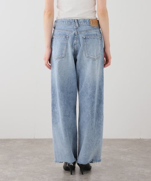 Attick by Johnbull（アティックバイジョンブル）の「【Attick by Johnbull】 archive WIDE DENIM（デニムパンツ・レディース・ライトブルー・38/36/34/40）」の14枚目の写真