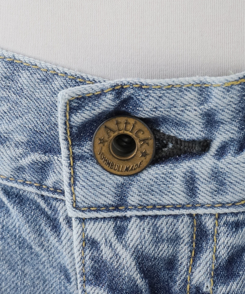 Attick by Johnbull（アティックバイジョンブル）の「【Attick by Johnbull】 archive WIDE DENIM（デニムパンツ・レディース・ライトブルー・38/36/34/40）」の17枚目の写真