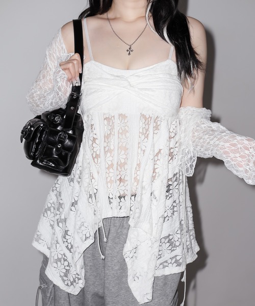 me+em select(ミームセレクト)の「【ショルダーにできる2WAY】4バックルポケットワンハンドルショルダーバッグ/4 buckle pocket one handle shoulder bag(ショルダーバッグ・レディース・ブラック・FREE)」の15枚目の写真