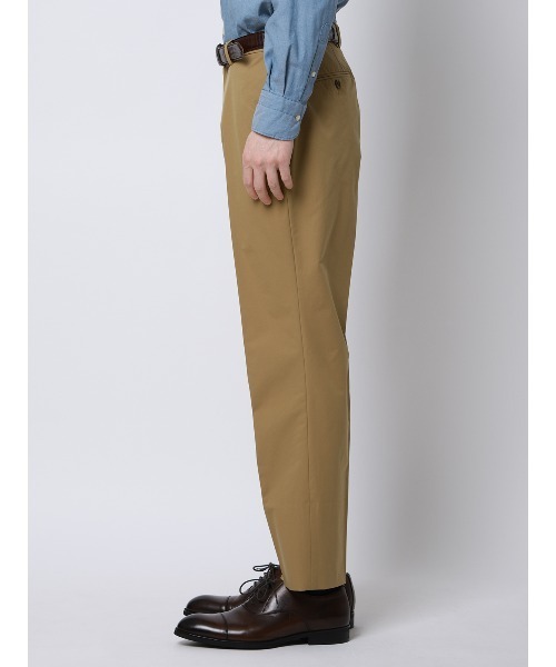 SUIT SQUARE(スーツスクエア)の「涼しい最高パンツ/テーパードパンツ/ウォッシャブル/NON IRON/無地/RS07/裾上げ済み(スラックス・メンズ・ベージュ/ネイビー/グリーン/ブラウン・SS/S/M/L/LL/3L/4L/3S/5L)」の6枚目の写真