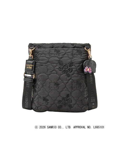 ANNA SUI（アナスイ）の「HELLO KITTY ミニショルダーバッグ（ショルダーバッグ・レディース・ブラック・FREE）」の3枚目の写真