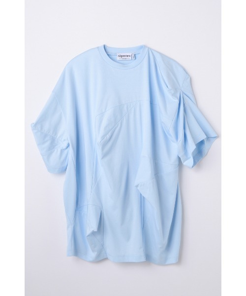 nagonstans ナゴンスタンス パフスリーブ Tシャツ rock t-shirt（Tシャツ/カットソー）｜nagonstans（ナゴンスタンス）の